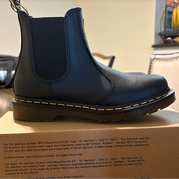 Dr. Martens Shoes - Dr. Martens Black Nappa Boots